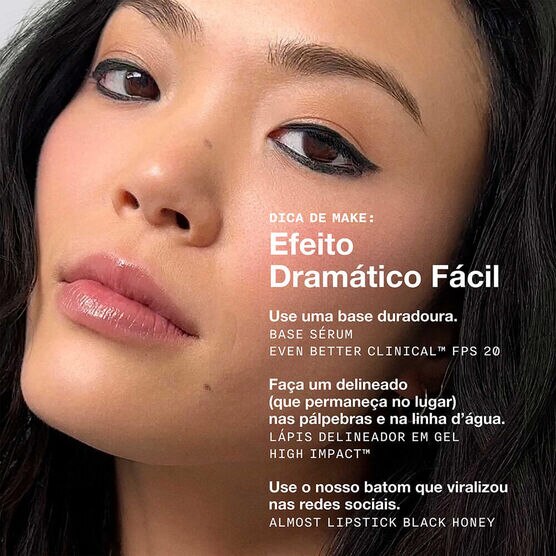 Lápis delineador em gel Clinique High Impact